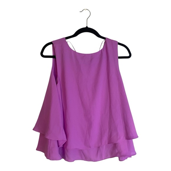 Metaphor Purple Sleeveless Women's Top - Picture 5 of 6